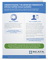 information about modified Friedreich’s Ataxia Rating Scale (mFARS)